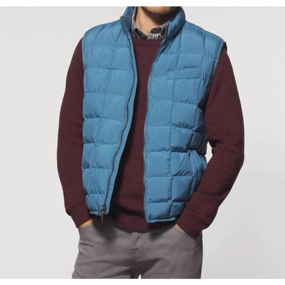 NEW JOHNNIE-O enfield vest in slate